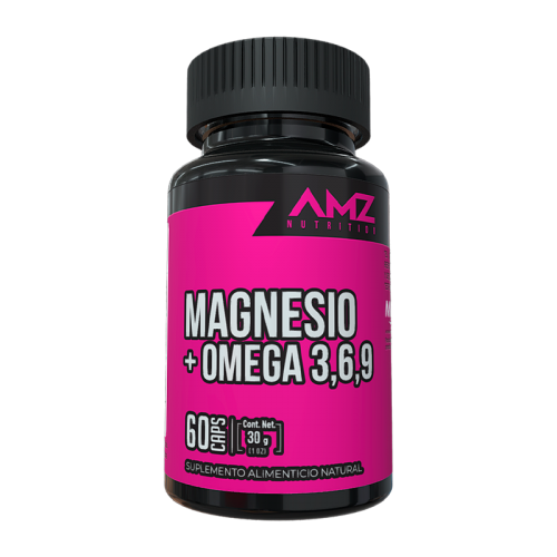 MAGNESIO + OMEGA 3, 6, 9